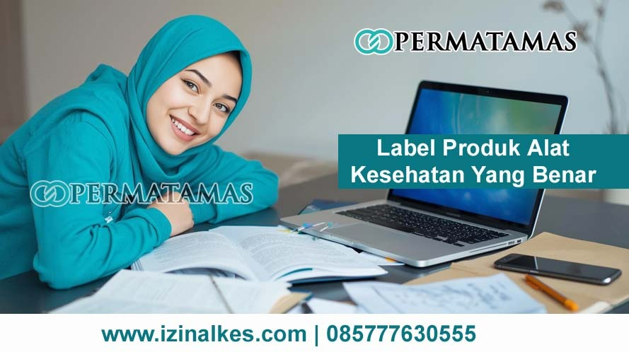 Label Produk Alat Kesehatan yang benar