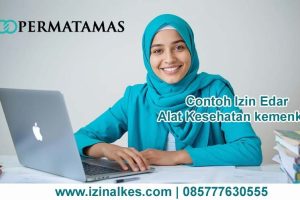 Contoh Izin Edar Alat Kesehatan Kemenkes